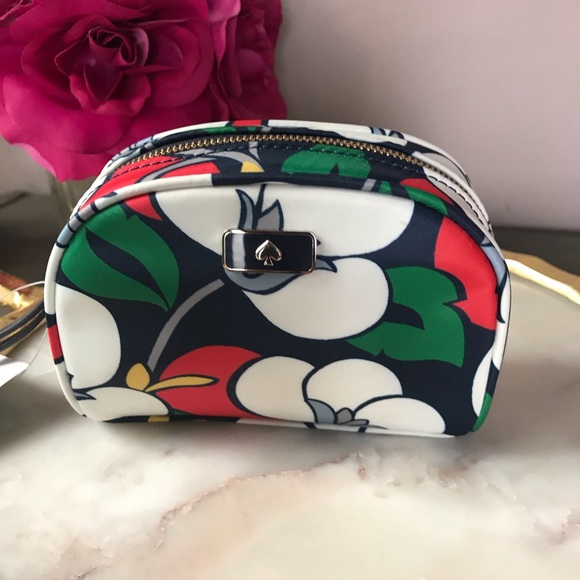 Kate Spade Dawn Breezy Small Dome Cosmetic Bag NWT - Picture 5 of 6